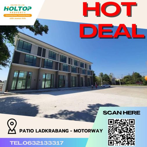 #R2002  For rent  PATIO Ladkrabang - Motorway