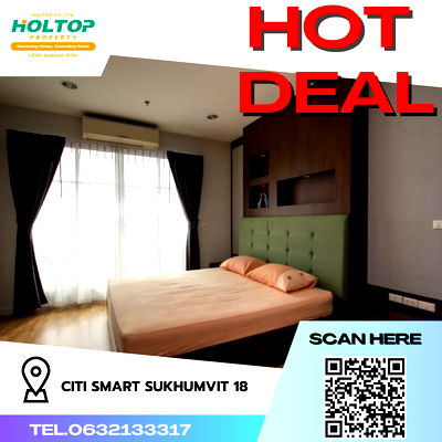 Condos for rent : #R2004  For rent Citi smart Sukhumvit 18