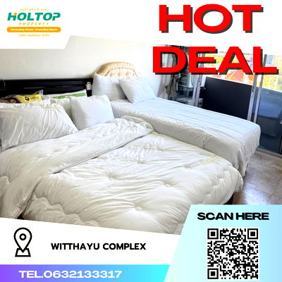 Condos for rent : #R2005  For rent       Witthayu Complex 