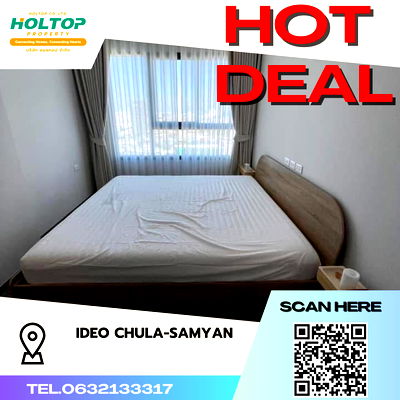 Condos for rent : #S1980 For Rent IDEO  Chula-Samyan