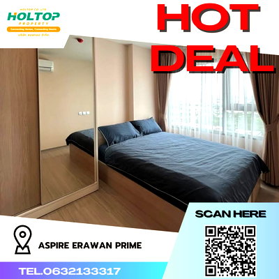 Condos for rent Paolo Hospital Phrapradaeng : #R2033  For rent      Aspire Erawan Prime
