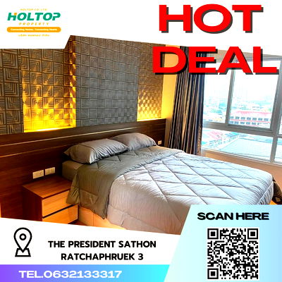 Condos for rent : #R2018  For rent  The President Sathon-Ratchaphruek 3