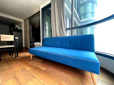 คอนโดให้เช่า : สำหรับเช่า 1 ห้องนอน 1 ห้องน้ำ 35 ตารางเมตร  เฟอร์นิเจอร์ครบ พร้อมเข้าอยู่