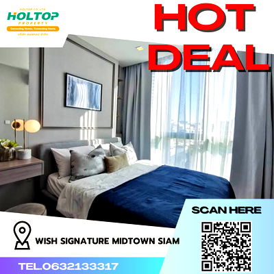 Condos for rent : #R2023  For rent WISH Signature Midtown Siam 