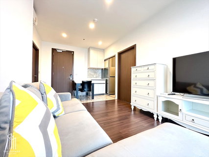 รูปภาพ For rent Whizdom Inspire Sukhumvit ชั้นสูง ทิศใต้ วิวโล่ง Layout ห้อง เป็นแบบหน้ากว้าง @45,000 Baht