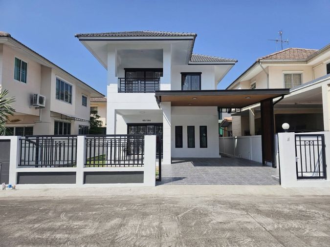 S2880 ขายบ้านเดี่ยวรีโนเวทใหม่ ถ.สุวินทวงศ์ 11 หมู่บ้านปัญฐิญา สุวินทวงศ์