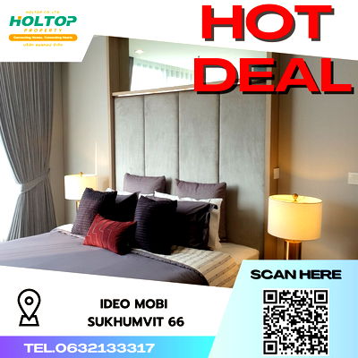 Condos for rent : #S2034 For Rent Ideo mobi sukhumvit 66