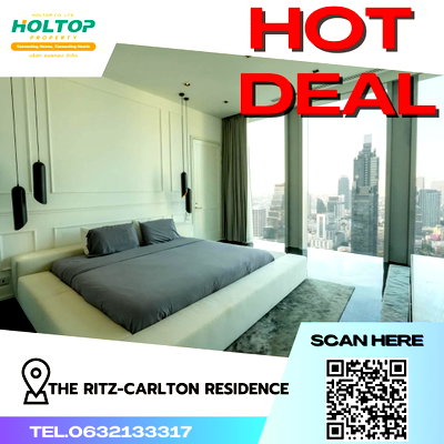 คอนโดให้เช่า : #S1986 ให้เช่า The Ritz-Calton Residences