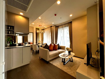 คอนโดให้เช่า : NEW LUXURY CONDO 💚𝑭𝒐𝒓 𝑹𝒆𝒏𝒕 ✨2 𝑩𝒆𝒅𝒓𝒐𝒐𝒎 2 𝑩𝒂𝒕𝒉𝒓𝒐𝒐𝒎✨𝗙𝘂𝗹𝗹 𝗗𝗲𝗰𝗼𝗿𝗮𝘁𝗲📍75,000 𝐵𝑎𝑡ℎ (𝑁𝑒𝑔𝑜𝑡𝑖𝑎𝑔𝑒)