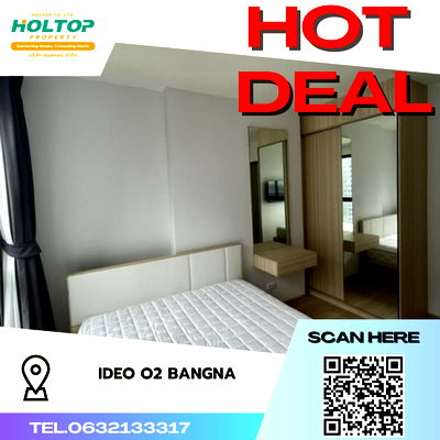 Condos for rent : #S2026 For Rent Ideo   o2 bangna