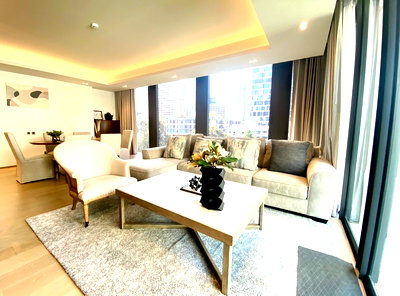 เช่าคอนโด รร.พณิชยการสีลม : LTHC11544-Tonson One Residence FOR RENT Size 106.89 sqm. 2 beds 2 baths Near BTS Chit Lom Station ONLY 150K/Month  v 