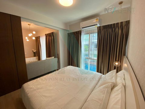 For Sell Condo A SPACE ASOKE-RATCHADA Building C, Floor 2,1 bed room, Room size 35 sqm