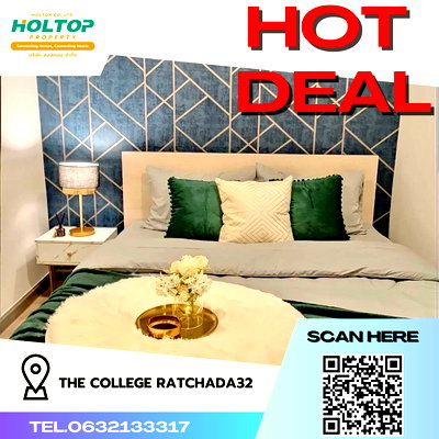 คอนโดให้เช่า : #R2036 ให้เช่า  The College Ratchada32 