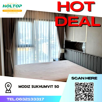 คอนโดให้เช่า : #S2066 ให้เช่า Modiz Sukhumvit 50