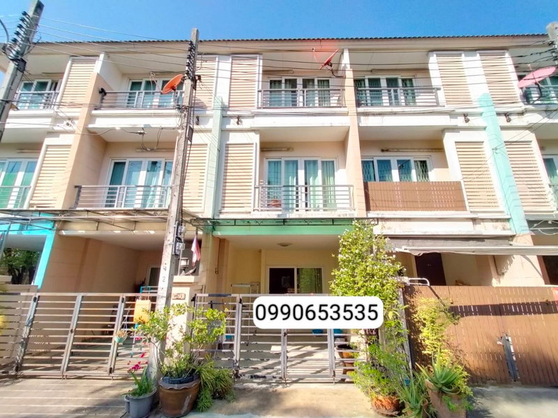 ขายทาวน์โฮม : ⚡ ขาย ทาวน์โฮม 3 ชั้น หมู่บ้าน คาซ่าซิตี้ นวลจันทร์ 2 ขนาด 18.50 ตร.ว. ⚡