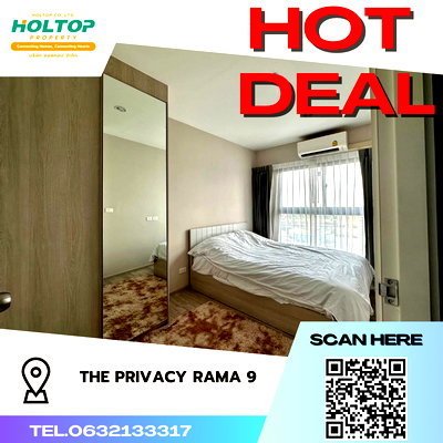 คอนโดให้เช่า : #S2076 ให้เช่า The Privacy Rama9
