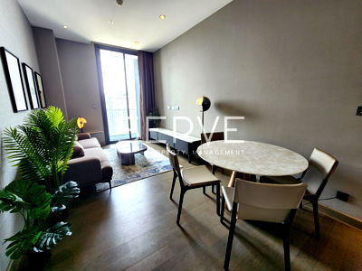 Condos for rent : Nice Room  2 Beds with Bathtub Unblock view Perfect  Location MRT Phetchaburi 98 m.@  The Esse at Singha Complex