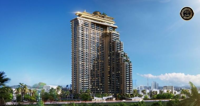  ห้องมุมสุดหรูพร้อมวิวทะเลแบบพาโนรามาใน Grand Solaire Noble อันหรูหรา ตั้งอยู่บนถนนสาย 3 พัทยา 