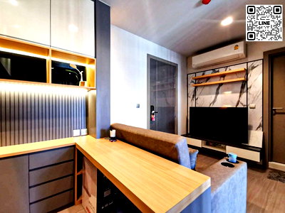 Condos for rent : 📲Line ID @556ryccg 🏢1 Bedroom 32sqm Floor35 Life Asoke - Rama 9 Fully furnished near Subway MRT Rama 9