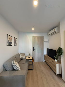📌 For Rent Condo LIFE RAMA 4-ASOKE Building 1, Floor 14,1 bed room, Room size 32 sqm