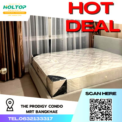 Condos for rent Kasem Rat Hospital Bang Khae : For rent  The Prodigy Condo MRT Bangkhae
