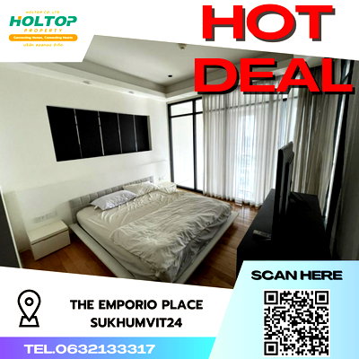 คอนโดให้เช่า : #S2104 ให้เช่า The Emporio Place Sukhumvit24