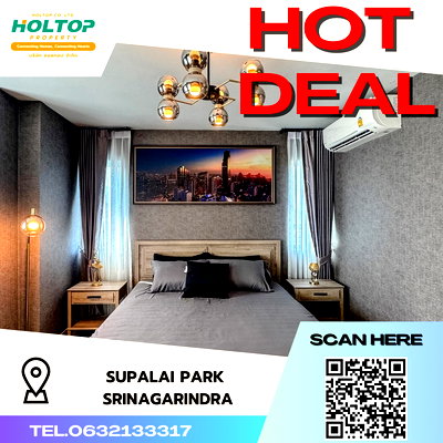คอนโดให้เช่า : #S2103 ให้เช่า The Parkland Srinagarindra