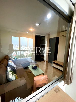 Condos for rent : 1 Bed  Super High Floor City view Fully furnished  Good Location Close to MRT Ratchadaphisek Exit 4 @  Rhythm Ratchada 