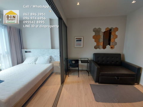 Rent Whizdom Station Ratchada Thapra , 1 Bed 28 sqm , BTS Talad Phu, The mall thapra