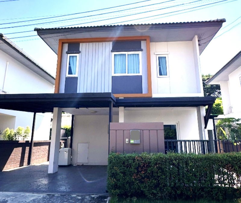 ขายบ้านแฝด : บ้านสวย แต่งบิ้วอินท์ พร้อมอยู่สุดๆ หมู่บ้าน เซนส์ สายไหม 56 (Sense Saimai 56)  พื้นที่ 36.4 ตรว. 3 ห้องนอน  2 ห้องน้ำ บ้านสภาพดีมากก 