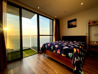 Condos for rent Pattaya Sai 3 Road : For rent Andromeda Condominium Khao Pratumnak Near Cozy Beach only 200 m. Sea View
