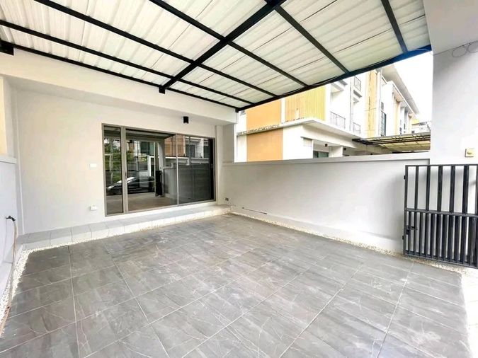 3-bed house for sale, 20.6 sqm, 20.6 sq wah, Eco Space Kaset - Nawamin