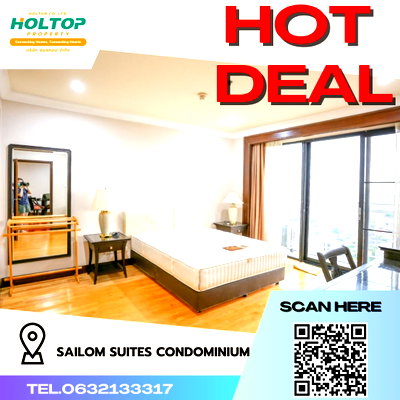 คอนโดให้เช่า : #R2181 ให้เช่า Sailom Suites Condominium