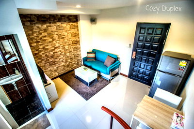 คอนโดให้เช่า : ให้เช่า Duplex Condo ใกล้ MRT ศูนย์ราชการนนทบุรี