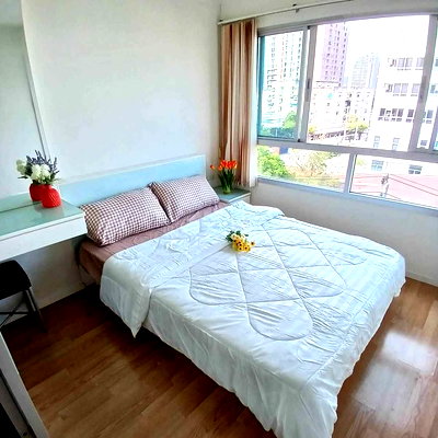 เช่าคอนโด สุขุมวิท 109 : ให้เช่า ลุมพินี วิลล์ สุขุมวิท 109 - แบริ่ง มีเฟอร์นิเจอร์+เครื่องใช้ไฟฟ้าครบ แอดไลน์ @ihaveroom ตอบทันที