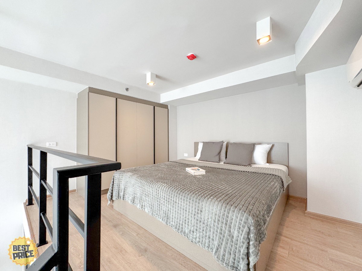 ว่าง พร้อมเข้าอยู่  IDEO Rama 9 - Asoke  Duplex 2 ชั้น  Line : @Bestprice