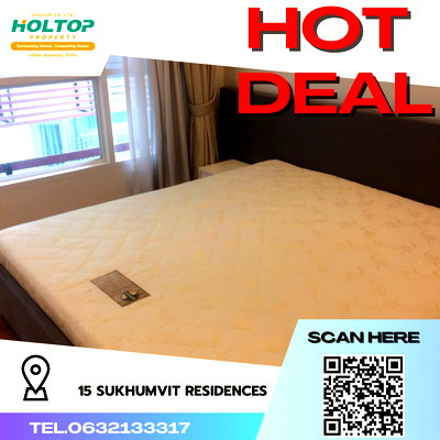 Condos for rent BTS Asok : #R2233  For rent  15 Sukhumvit Residences