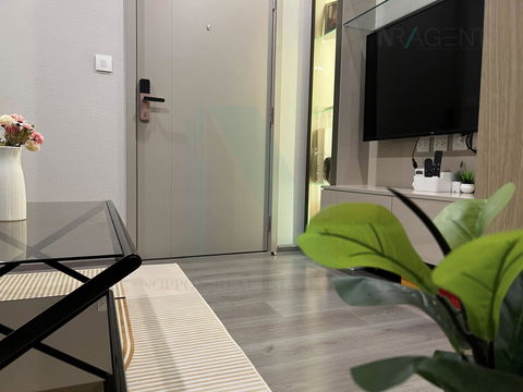 🎉 For Rent Condo THE POLITAN AQUA Building A, Floor 45,1 bed room, Room size 29 sqm