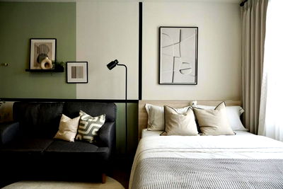 คอนโดให้เช่า : ให้เช่าคอนโด  The MUVE ราม 22 ห้องสวยมาก 🟥 นัดชมห้อง 👉line : @propertybkk1