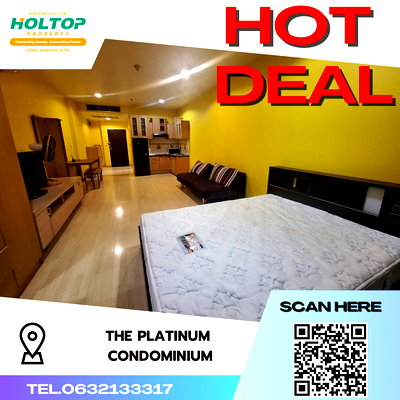 คอนโดให้เช่า : #S2253 ให้เช่า The Platinum Condominium