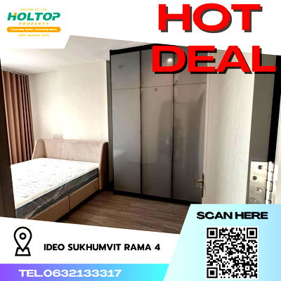 Condos for rent Sukumvit 44/1 : #R2283 For rent  IdeO SUKHUMVIT RAMA 4