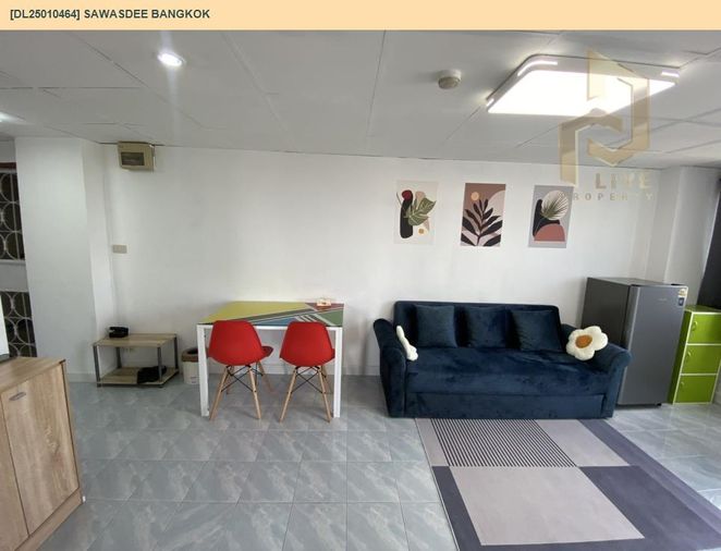 2-bed condo for rent, 71 sqm, Sawasdee Krung Thep