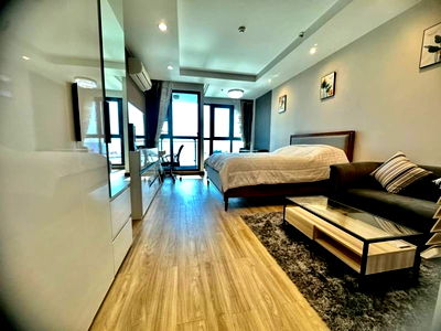 Condos for rent Robinson Sriracha : For rent: Ladda Plus Condo Sriracha, beautiful room, high floor, sea view