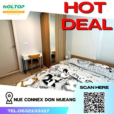 คอนโดให้เช่า : #S2275 ให้เช่า Nue Connex Donmueng
