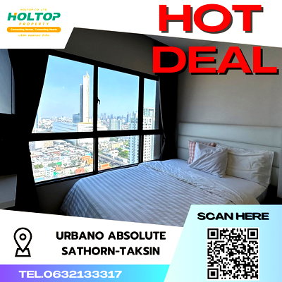 คอนโดให้เช่า : #S2284 ให้เช่า Urbano Absolute Sathorn-Taksin