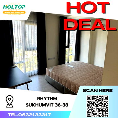 Condos for rent : #S2316 For Rent Rhythm  Sukhumvit 36-38