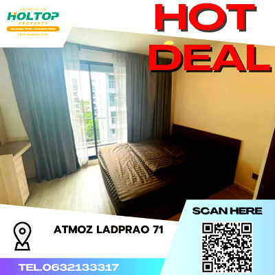 Condos for rent Central Festival East Ville : #S2302 For Rent Atmoz   Ladprao 71