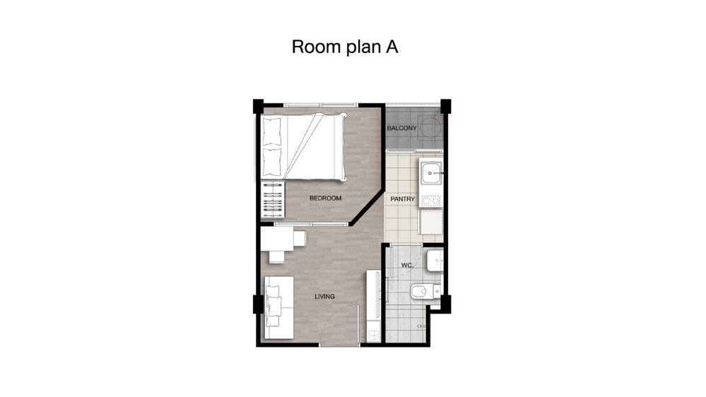 Type A floor plan