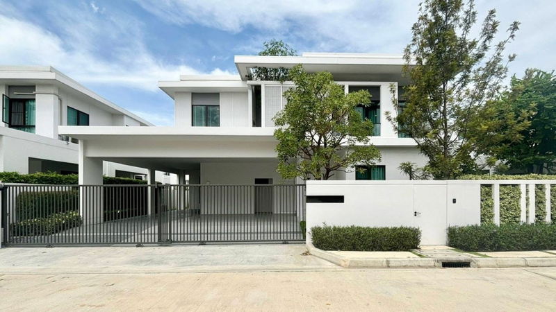 บ้านเดี่ยวให้เช่า : ให้ เช่า บ้านเดี่ยว มัณฑนา บางนา กม.15 Fully furnished