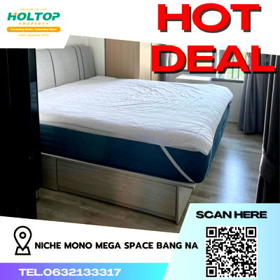 Condos for rent : #R2314 For rent Niche MONO Mega Space Bang Na